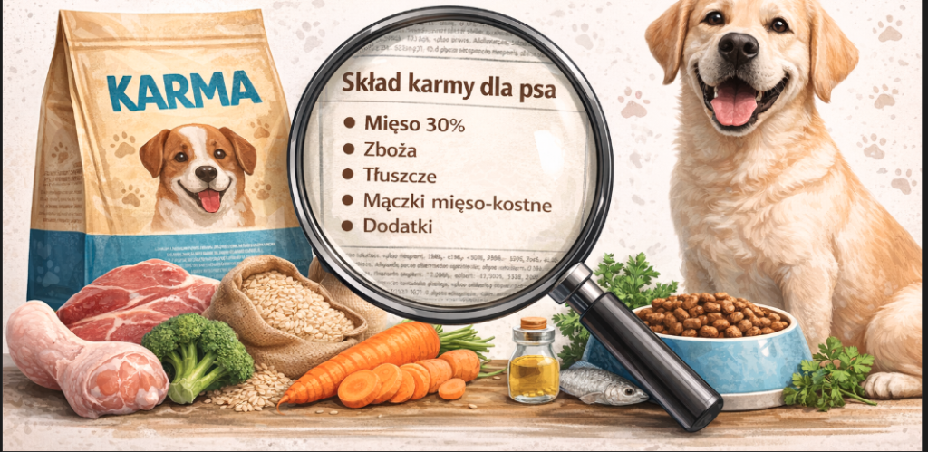 Jak czytać etykiety karmy dla psa